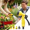 Home Irrigation Spray High-Pressure Garden Spray Guns Set Garden Watering Ground Car Wash Sprinkler with 7 Watering Patterns