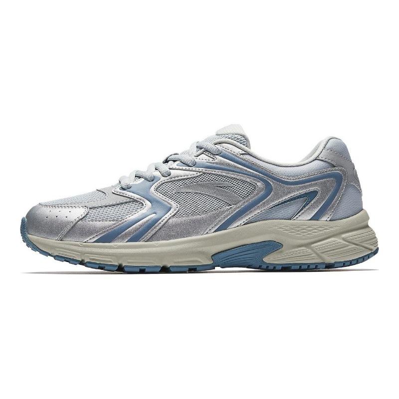 Anta AT952 V5 2026 men low-top running shoes gray-silver-blue 912625592-4 39