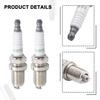 Spark Plugs 2 Pcs Brand New Equipment High Quality