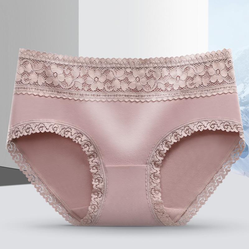 

Дышащее женское нижнее белье из чистого хлопка, приятное для кожи, со средней талией, однотонное, сексуальное, кружевное, удобные женские трусики с треугольными чашечками XL розовый