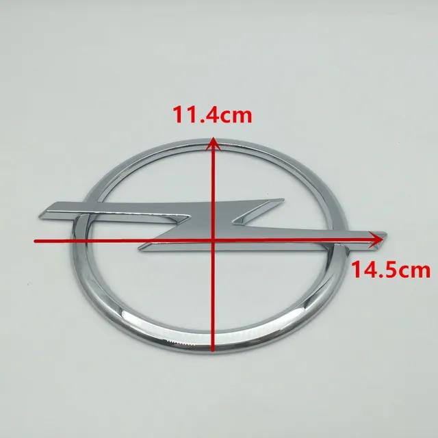 1 Stück 3D ABS opel CORSA Auto-Buchstabe Haube Front-Motorhauben-Grill Heckklappen-Emblem Abzeichen Aufkleber Dekal Styling-Zubehör