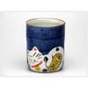 Cat Mug Lucky (Blue) Japan Souvenir Gift Present