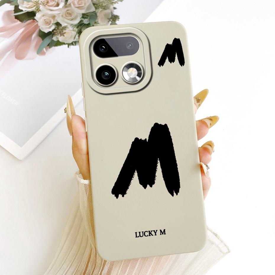 New Fashion Letter Phone Case For Realme 16 Pro Plus 5G Soft Silicone Cases For Realme 16 Pro+ 16Pro 5G Shockproof Cover Bumpers