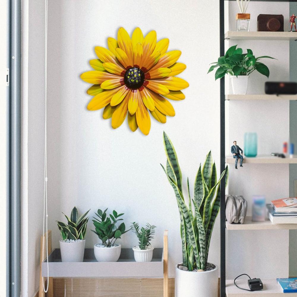 Artificial Flower Indoor Outdoor Bright Colors Wall Decoration Pendant