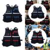 Electrician Work Vest Adjustable Utility Tool Organizer with Multiple Pockets Oxford Cloth Wear