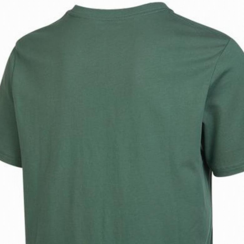 Vans Logo Solid Color Crew Neck Short Sleeve T-Shirt Men Tops Green VN0A4MM6YQW