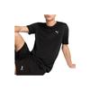 Puma Comfortable Round Neck Skin-Friendly Soft Short Sleeve T-Shirt Men Tops Black 687561-01