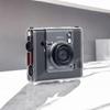 Kimyaoee Wide EVO Instant Film Camera with Clear Plastic Protective Case and Hard Camera Shoulder Strap for Fujifilm Instax Wide EVO Camera