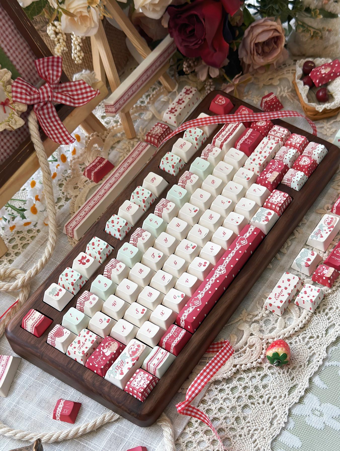 Cherry Honey Keycaps Cherry Soa High