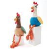 Interactive Plush Squeaky Toy, Chicken-shaped, Suitable For All Dogs As A Teething And Chewing Toy
