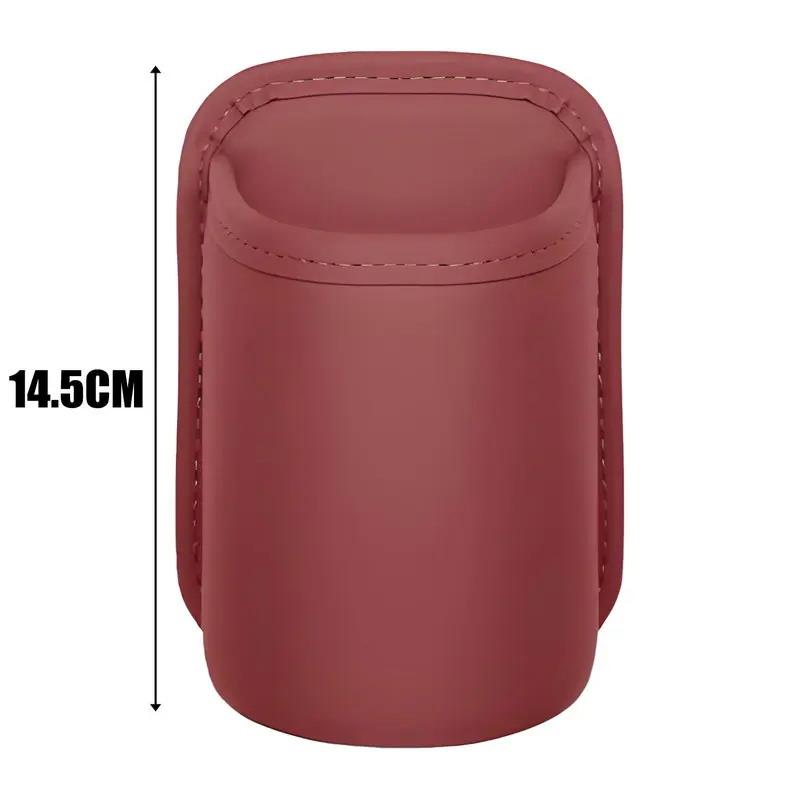 Car Door Cup Holder Leather Automotive Drink Rack Storage Bin Auto Back Seat Cup Holder Organizer For Car Interior Accessories