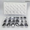 1200Pcs Nbr O Ring Kit 1200/270/225Pcs Heat Rubber Oil Resistant Sealing Repair Plumbing Maintenance Tool