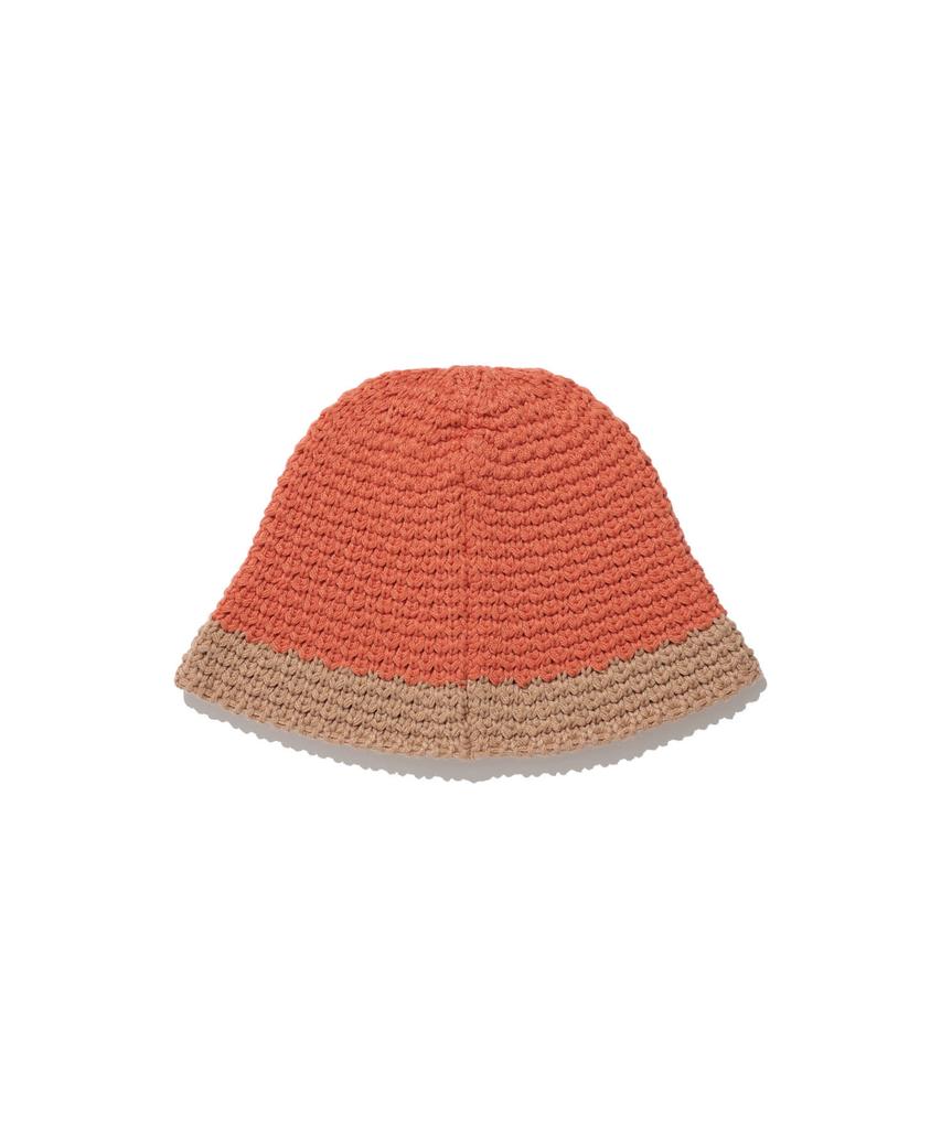 NICEGHOSTCLUB Knit Bucket Hat_Orange(Ng2Dfuab26A)