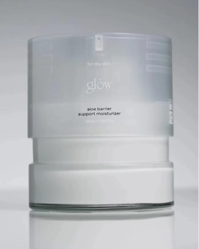 Увлажняющий крем GLOW с алоэ для поддержки кожного барьера 50 мл Moisturizer 50ml