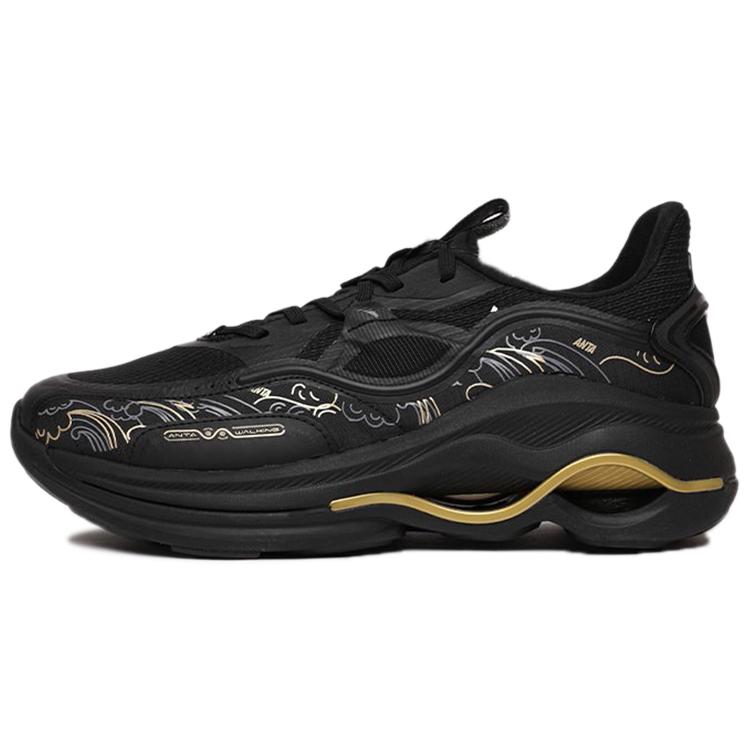 New ANTA Variety Training Collection Training Shoes Men's Low top Black/Gold 112147722-7