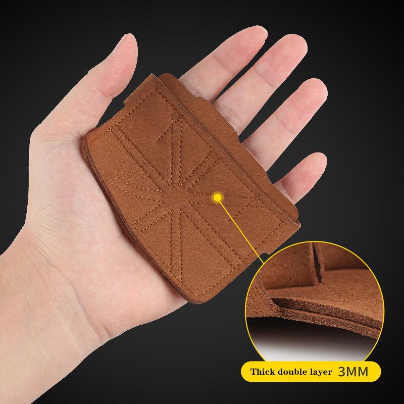Leather Weight Training Gloves for Women Palm Protection Fitness Exercise Grip Pull Up Workout Gym Gloves