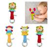 Babyfans Plush Animal Shaker With Colorful Beads Perfect For Sensory Development, Hand-eye Coordination, And Interactive Play