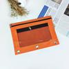 Practical Three Hole Pencil Case Pouch Square Binder Pocket Documents Bag Storage Bag  Office