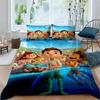 3D Printed Cute Disney Luca Duvet Cover and Pillowcase Set - Home Decor, Creative Plus Size Bedding Set