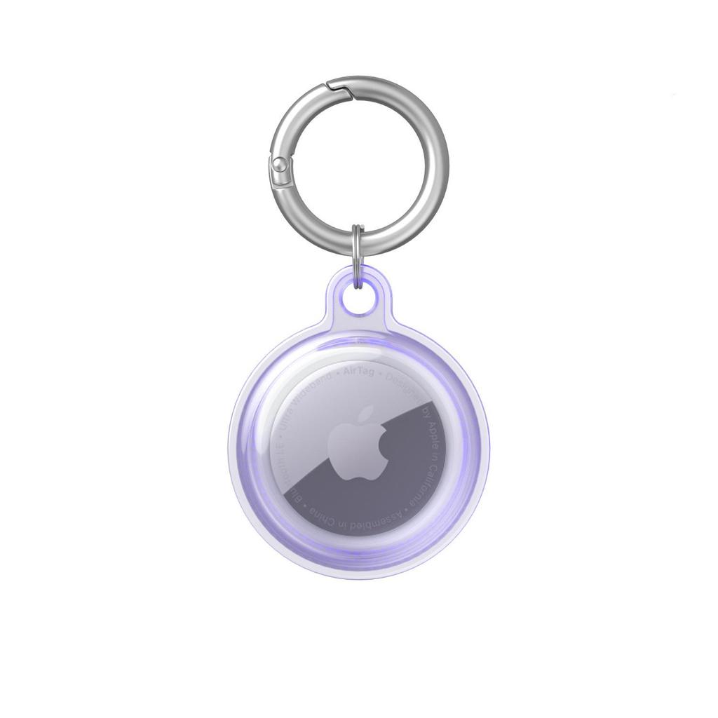 Apple AirTag Transparent Protective Case – Anti-Lost Soft Keychain Holder