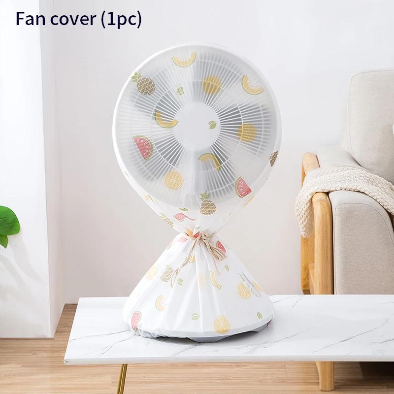 Portable Fan Cover Dustproof All-inclusive Electric Fan Dust Cover Household Floor Waterproof Protective Cover Accessories