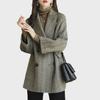 2024 Fashionable Herringbone Wool Coat Autumn Winter Versatile Slim Loose Timeless