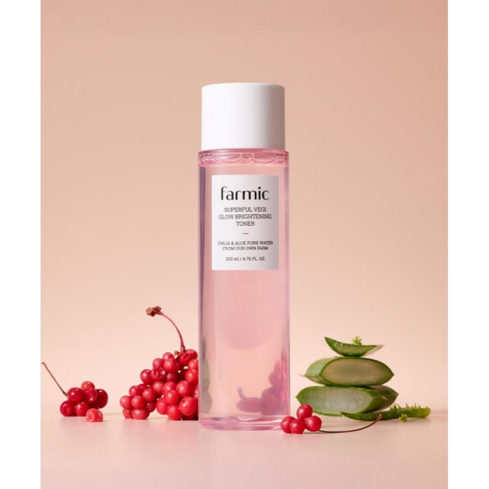 Farmic Farmic Superful Vege Glow Brightening Toner 200ml NONE