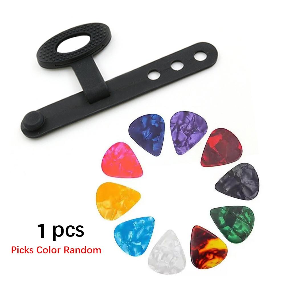 

1/2pcs Guitar Finger Caps Silicone Soft Non-Slip Finger Protectors Adjustable Fit for Acoustic Electric Guitar Playing