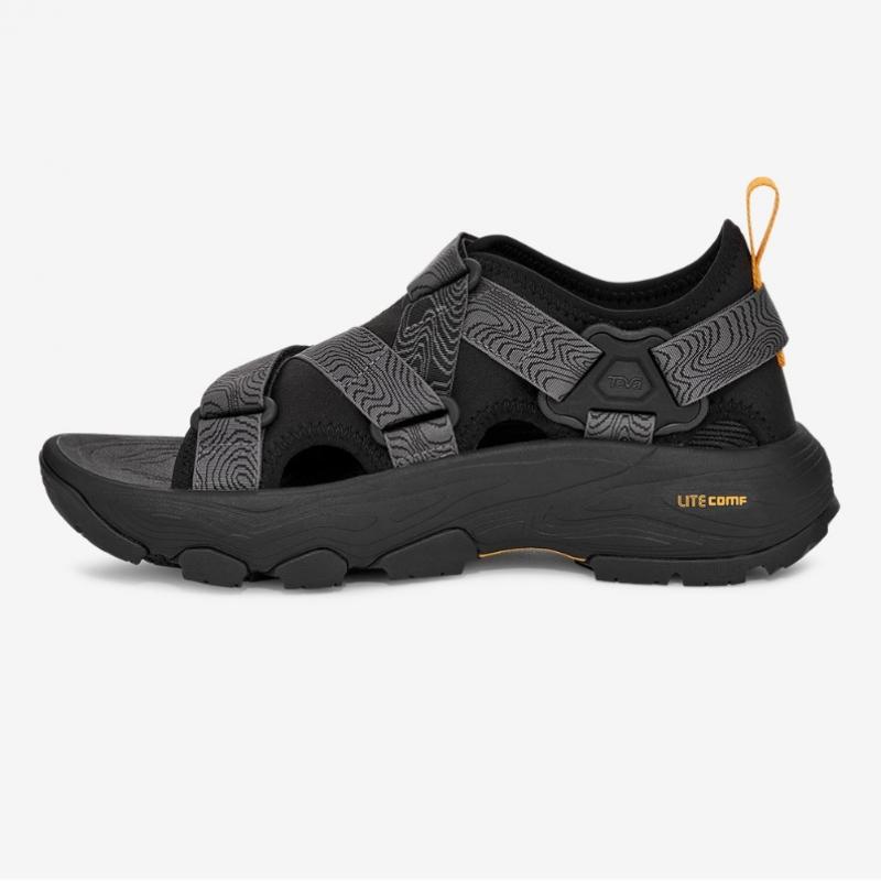 Teva Men S Grandview Max Sandal Stvm2514770 Blk
