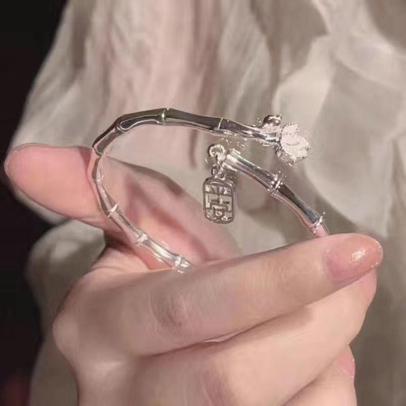 Limited time limited. Six bracelets, Ping An Bamboo Lotus bracelet, advanced adjustable for female students, send girlfriends to the college entrance