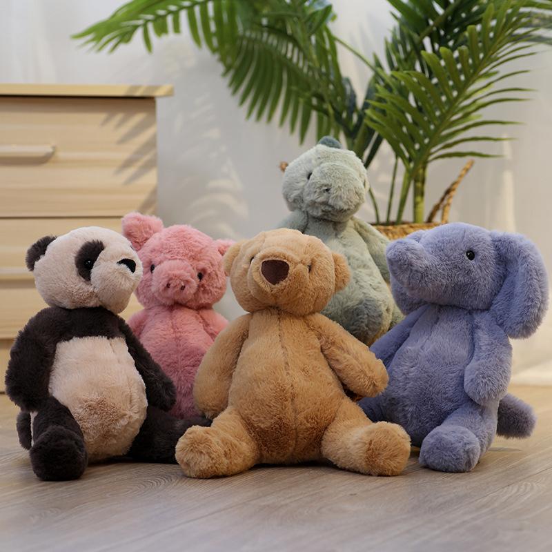 Ins Cute Cute Fat Fat Doll Dinosaur Plush Toy Elephant Doll Rag Doll Grab Machine Gift