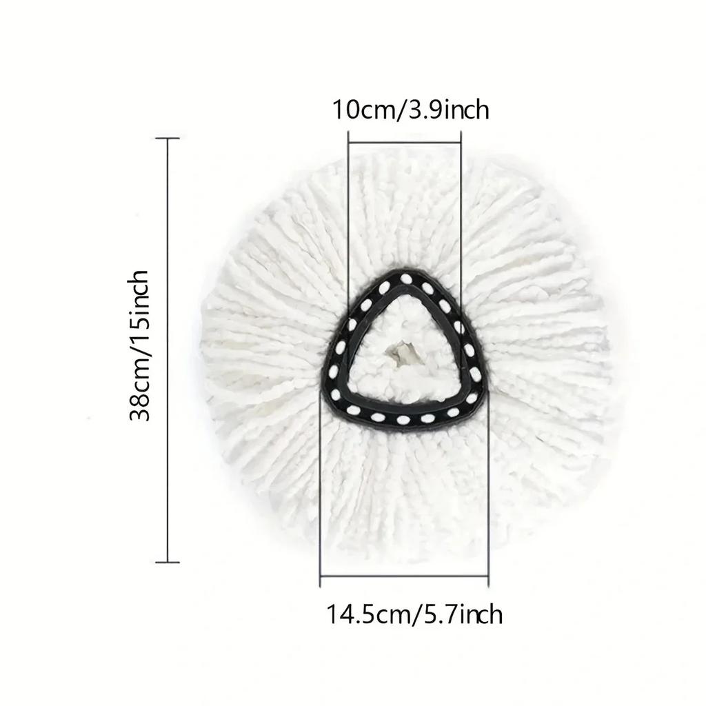1/3pcs-Mop for Wring Mopping Replacement Clean Microfibre Mop Refill Head Household Cleaning Tools Mop Accessories
