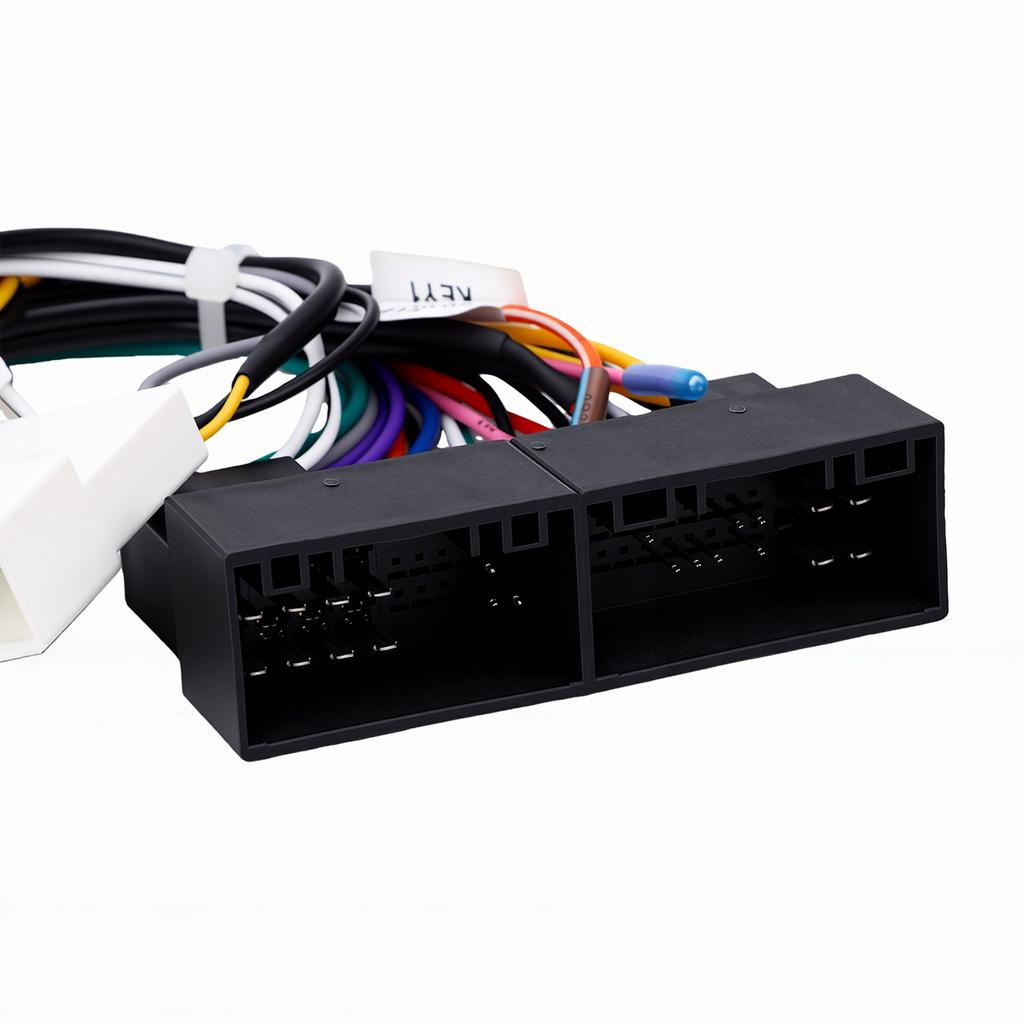 16pin Car Radio Stereo Power Wiring Harness and Canbus Box Replacement for Elantra 2016 2018