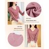 Demana Women's Relaxed Fit V-Neck Knit Top
