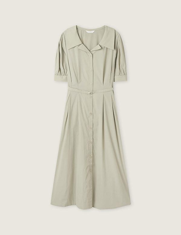 ROEM Shirt Collar Dress Rmowg25R12