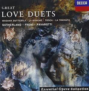 

CD VARIOUS Puccini Verdi Great Love Duets 4334392 DECCA 1994 Germany Classical Used