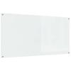 Kitchen Splashback 2 Pcs Transparent 120 X 60 Cm Tempered Glass