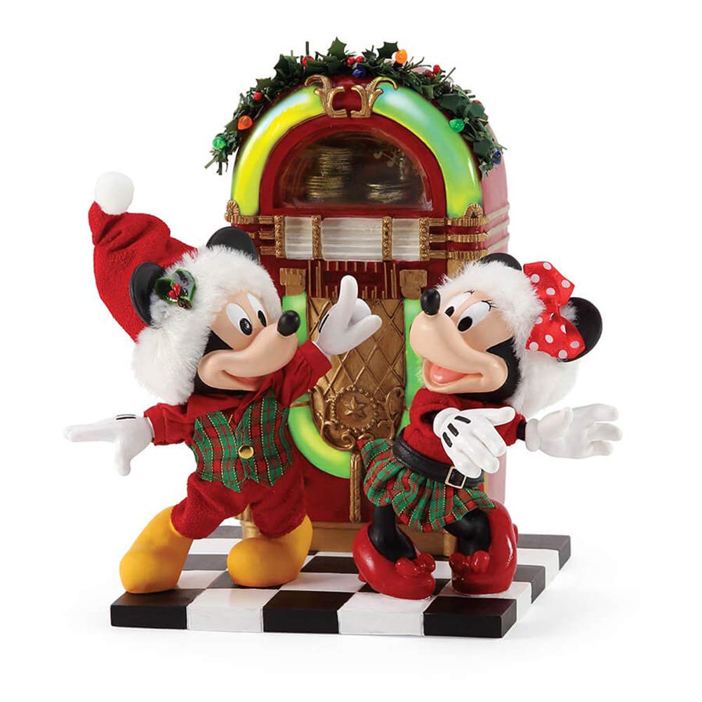 

Department56 Possible Dreams Mickey & Minnie Jingle Bell Swing 6006013