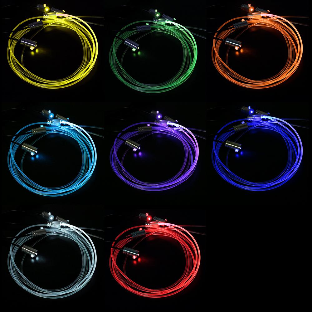 App Control Remote Control Fiber Optic Atmosphere Lamps Auto Decorative Light 6 Meter Car Interior Light RGB