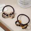 1pc Turtle Patterned Bow Headband Strong Elasticity Brown Rope Design Retro Fashionable Suitable for Appointment Outdoor Use