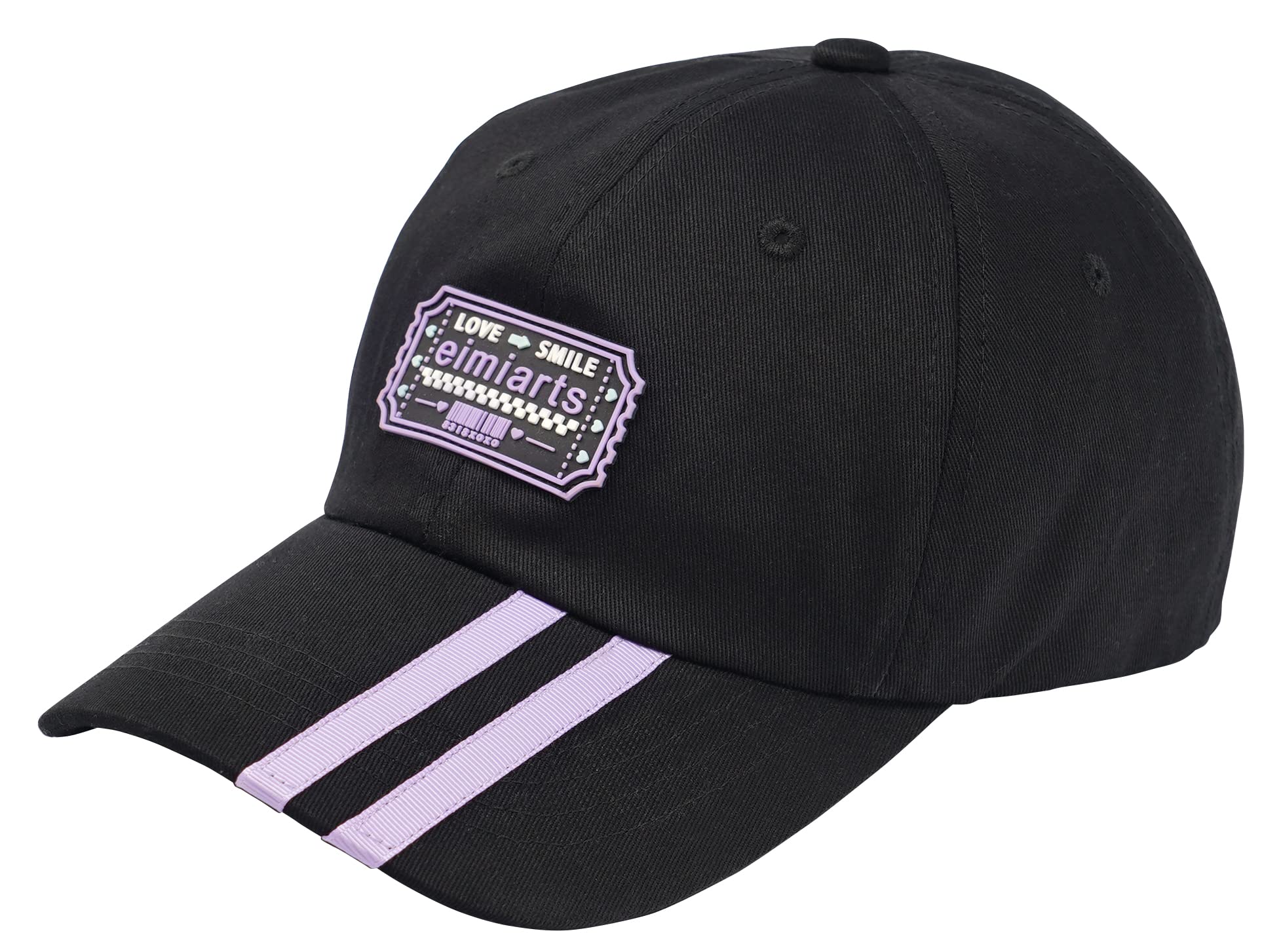 

Cap for Adjustable Elementary Black [Arisana] Girls, Kids, Children, One-Point Design, Stylish, Cute, Size, Junior, School, Stripe, чёрный