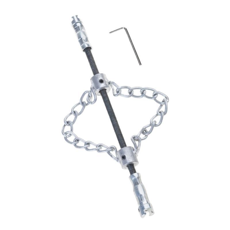 652F Professional Flexible Rod Sewer Cleaning Chain High Durability Metal Construction Efficient Pipe Descaling Equipment