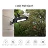 2 STÜCK Solar Wandleuchten Bewegungssensor 32 LEDs Außen Wasserdicht Solar LED Wandlampen mit Dimm/