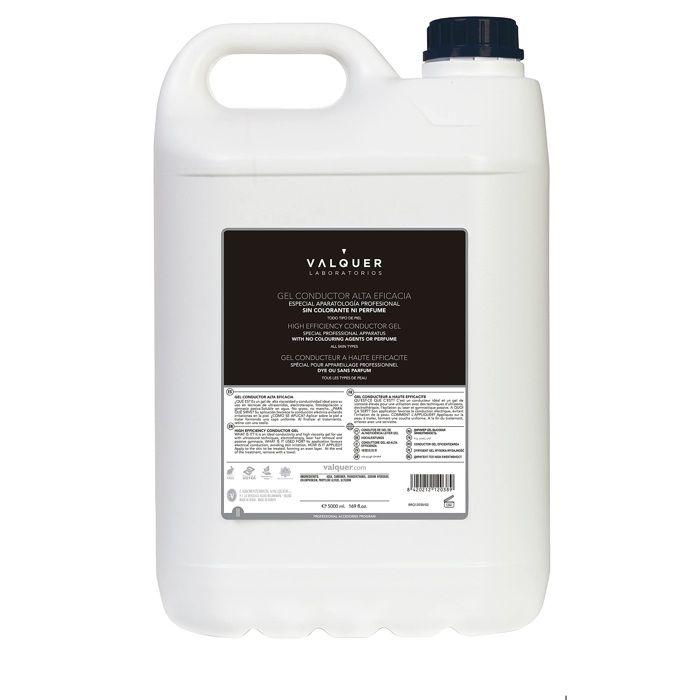 Valquer Laboratorios Conductive Gel Body Face For Professional Devices 5 Liters