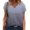 BITCED Women's Fashion Casual Short Sleeve V-Neck  Blouses & Shirts