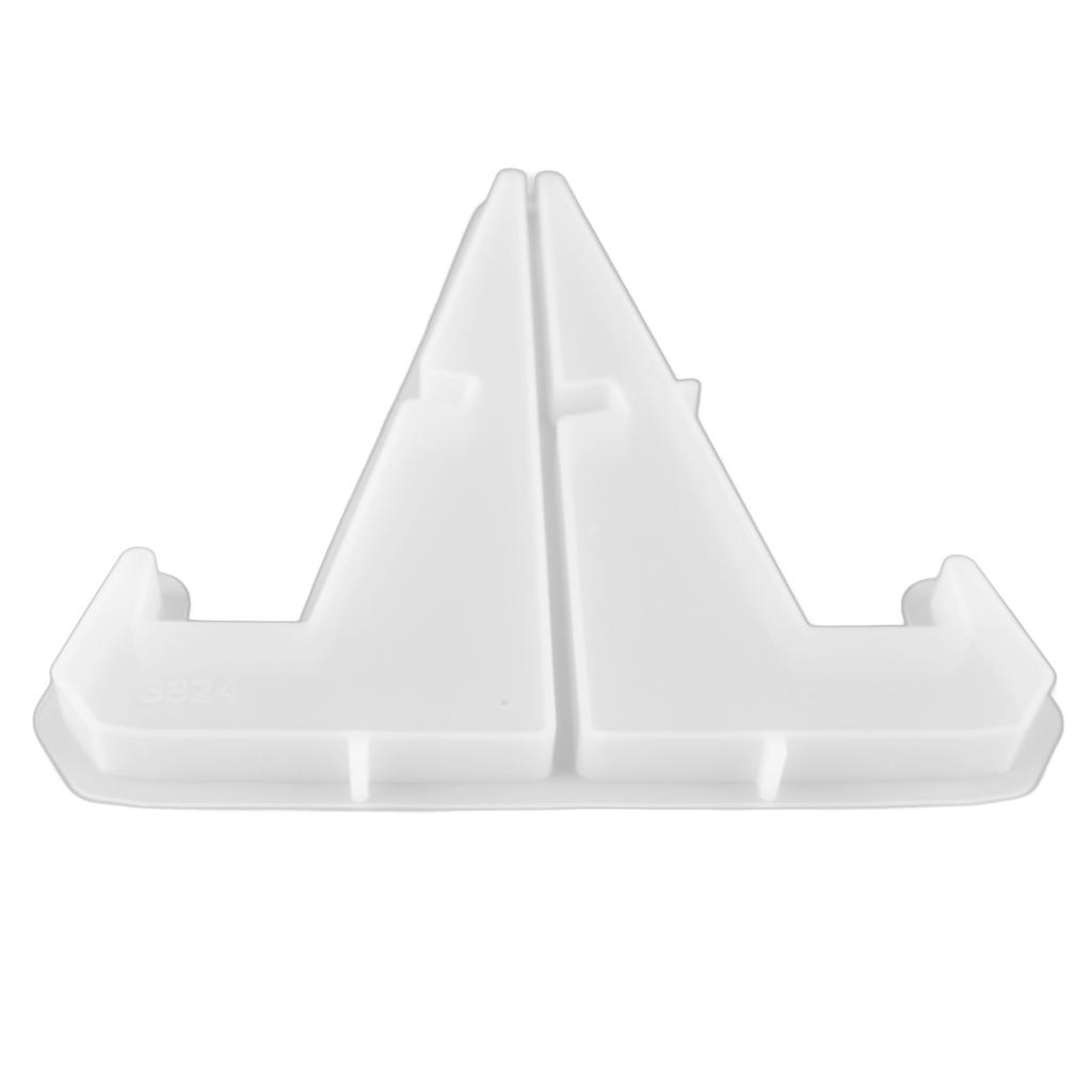 Plate Display Stand Silicone Mold DIY Flexibility Resilience Mobile Phone Holder Resin Mold for Clock Tablet Large