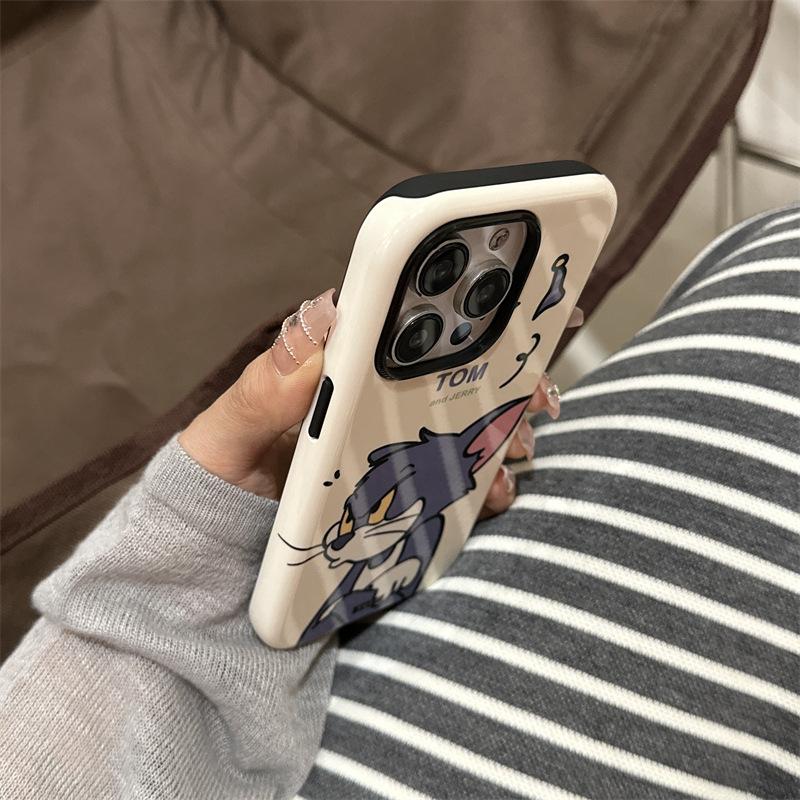 Jerry Tom cat applies to Xiaomi Mi 14Pro Filin mobile phone case Redmi K90 2-in-1 13 silicone 60 couple