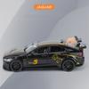 1/24 Jaguar XE SV Project8 Alloy Sports Car Model Diecast Metal Racing Car Model Simulation Sound Light Collection Kids Toy Gift