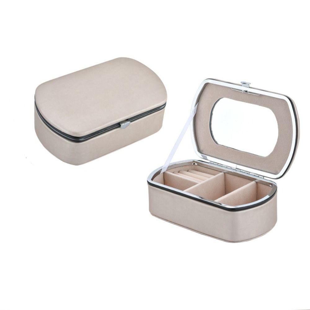 Dustproof Earrings Rings Holder Necklace Bracelet Jewelry Display Box Jewelry Packing Box  Necklace