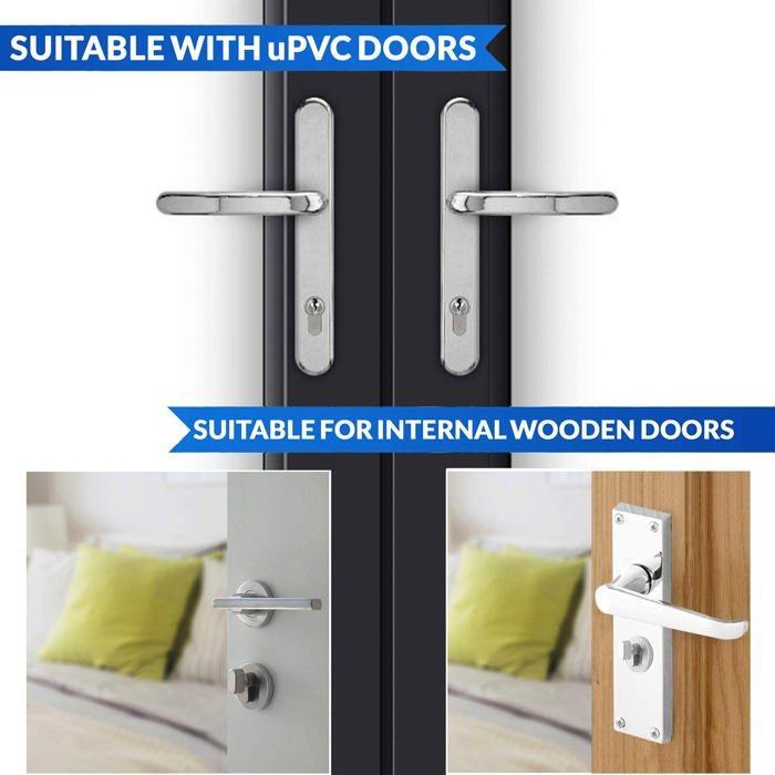 Cylindre de serrure - Maher London Ltd - 70 mm - Anti-crochetage - Acier trempé